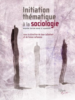 cover image of Initiation thématique à la sociologie